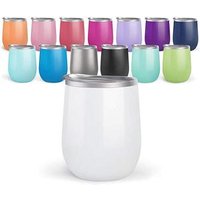 Double-Walled Stainless Steel Insulated Wine Tumbler