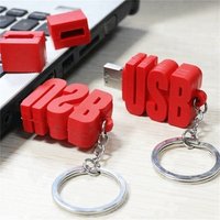 New product 2019 soft pvc memory 64gb 32gb 16gb 8gb 4gb 2gb custom cheap usb flash drive with keychain wholesale