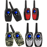 2PCS Kids Toys Gift Walkie Talkies 22Channel FRS Retevis RT628 UHF462.550- 467.7125MHz 2Way Radio Children's Xmas gift