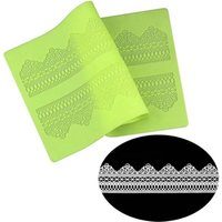 39.5 * 20 cm Silicone Lace mat Mold Cake Decorating Tools Baking Sugar Fondant impression icing lace Mat