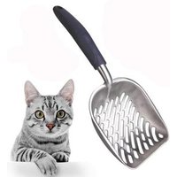 Large Metal Cat Litter Scoop Handle