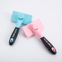2019 Best Seller massage pet brush pet slicker brush hair remove cleaning grooming dog pet brush