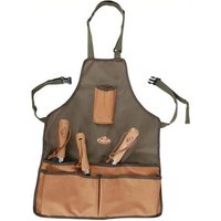 newest hot sell custom high quality waterproof waxed cotton canvas work tool apron garden apron woodworking apron