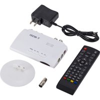 ISDB-T DVB Digital Video TV Tuner Receiver Sets Top Box+5dBi Antenna Newest