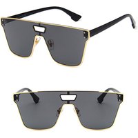 DLL8614 big frame black square mens luxury sunglasses women gafas de sol hombre