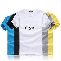Men's White 100% Cotton Printed T-Shirt