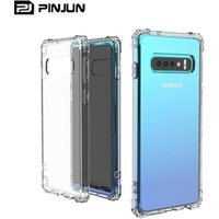 Four corner air cushion shockproof anti-scratch crystal clear soft tpu phone case for samsung galaxy s10 clear silicone case
