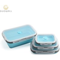 Colourful Silicone Food Storage Container Set