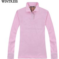 Dry Fit Slim Fit Long Sleeve Polo Shirt