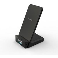 Smacat QI Wireless multi-function wireless Fast charging with alarm clock For Samsung Galaxy Note8 S6 S7 S8 EDGE PLUS iPhone 8 X