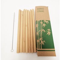 Natural Straw Popote De Bambu Ecologic