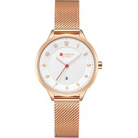 CURREN 9035B Brand Luxury Charm Ladies Watches Stainless Steel Minimalist Fashion Quartz Women Bracelet Watch relojes de mujer