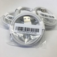 1Meter original quality white colour usb cable fast charger for iPhone xs max iphone 7plus ipad air copper wire