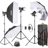 Godox 900W SK300II 3 x 300Ws 2.4G Bowens Mount Strobe Flash Kits for Photography Lighting Portrait Photography Kits