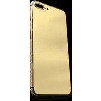 Luxury 24k gold plated with zircon back housing for iPhone 7 plus