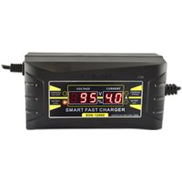 Suoer battery charger 6A 12 VIntelligent Smart External 12V Lead Acid Portable Automatic electric car battery charger