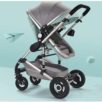 2018 High Quality 3 In 1 Travel System Baby Stroller En1888 Prams With Soft Cushion