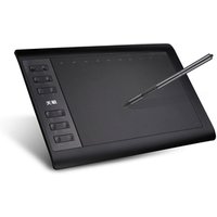 12 Hot Keys 8192 Levels with Battery-free portable digital USB DRAWING TABLET
