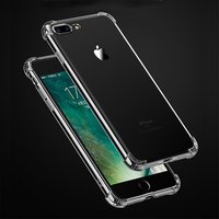 1.5mm custom design clear shockproof transparent soft tpu phone case