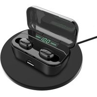 Bluetooth 5.0 IPX7 Waterproof Earbuds Wireless Headset with 3500mah Charging Case Premium Sound Headphones for Running Sport