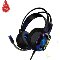 OEM Cheap 3.5mm PC Gaming Headset Usb Noise Cancelling Stereo Gaming Headphone with Mic for PS4 In Stock
