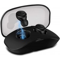 X-18S TWS Wireless Bluetooth Headset Earphone Bluetooth Stereo Sound Earphones Sweatproof Wireless Bluetooth Build-in Mic Earbud