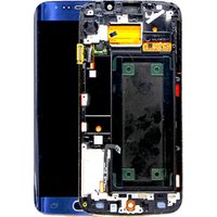 AAA quality For Samsung Galaxy S6 Edge LCD G925 G925F SM-G925F Display Touch Screen Digitizer Assembly with frame