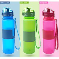 2019 New products silicone drinking collapsible water bottle/foldable water bottle