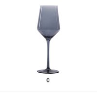 Handmade Crystal Wine Glass Electroplating Design