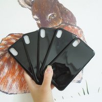 Cheap price transparent shockproof high clear soft TPU mobile phone back cover case for TECNO L8