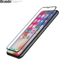 Premium Real 9H 5D Curved Film Full Coverage Cover Tempered Glass Clear Screen Protector For iPhone X/XS
