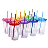 Personalised Double Wall Plastic Tumbler Lid
