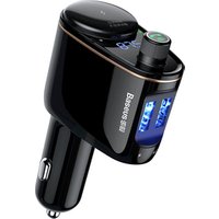 Baseus 2018 New Wireless MP3 Electric Dual USB Car Phone Charger