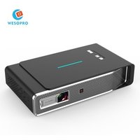 WESOPRO Home Theater Projector 4K 3D Cinema 1080P HD AV Video Projector Android OS WiFi Smart DLP LED High Lumens Projector