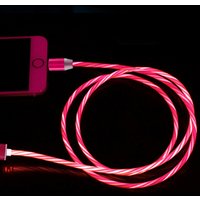 1.5m 3m Voice Control Visible Flowing Led Light Up Fast Charging Micro usb Type C 2.0 for mobile phone Usb Cable