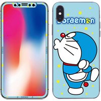 Front and Back 9H HD Cute Cartoon Animal Screen Protector For iPhone X Fashion Colorful Tempered Glass Film