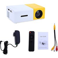 Portable YG300 YG-300 Mini LCD LED Projector 400-600LM 1080p Video Best Home Proyector