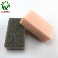disposable non-scratch loofah kitchen dishwashing sponge brushes cleaning cellulose polyurethane sponge cloth