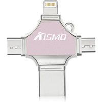 Custom Logo 4 in 1 USB Flash Drive gift memory stick otg type-c pen drive for samsung s8 s9 iphone X 8 7 Plus smart phones