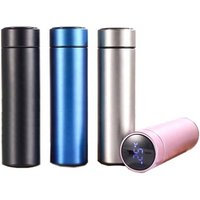 Custom Stainless Steel Vacuum Insulated Water Bottle LCD Touch Screen Smart Water Bottle