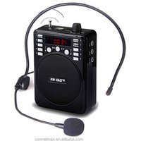 digital electro classroom voice booster amplifier portable pa headset microphone loudspeaker for teachers sales