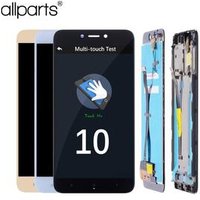Original Display For XIAOMI Redmi 4X LCD Display Touch Screen For Xiaomi Redmi 4A Display Assembly with Frame 10 Touch