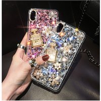 Luxury Bling Glitter Case For iPhone X 8 7 6 6S Plus XR XS Max Cover Fashion Diamond Soft TPU Phone Coque Cases S10 Plus S9 S8