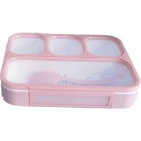 Bento Box 4 Compartments Spoon