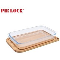 High Borosilicate Rectangular Glass Bakeware Lid