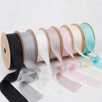 LA Ribbons 38mm Pure Silk Embroidery Ribbon