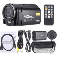 ORDRO HDV-F5 3.0" Digital Video Camera Camcorder 1080P 24MP 16X Anti-shake DV Rotatable Touch Screen LCD With Remote Controller
