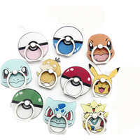 Custom cartoon universal acrylic ring holder for mobile phone