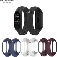 Mi Band 4 watch accessories silicon rubber watch strap bands for Mi band 4