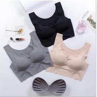 Comfortable Seamless Wireless Plus Size Sleep Bra